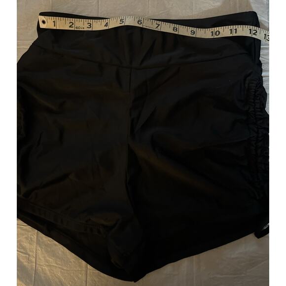 MakeMeChic Women’s 2 Piece Swimsuit Leopard Scoop Neck High Waist Drawstring M - Picture 5 of 14